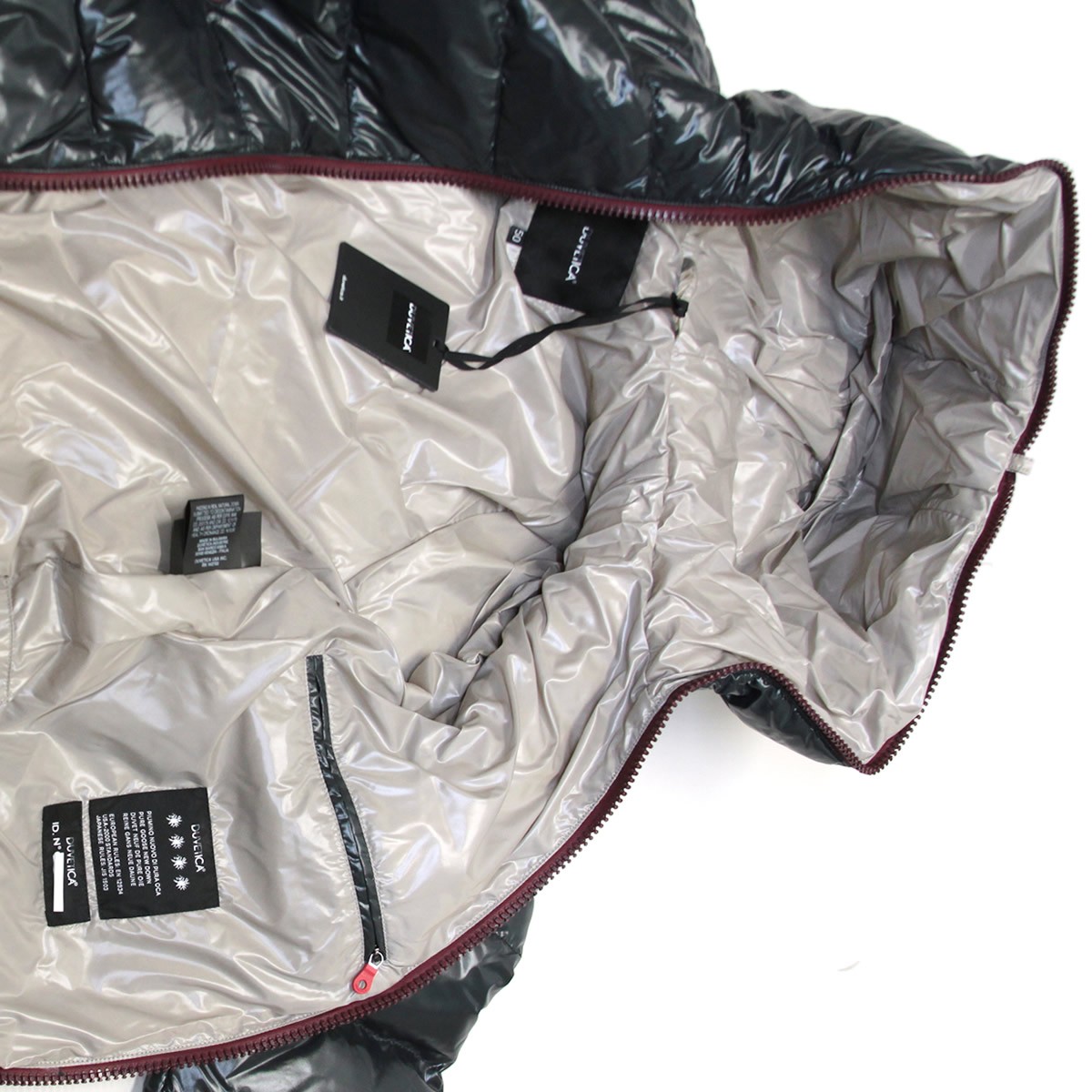 デュベティカ DUVETICA DIONISIO 919 CARBONE 172-U.2251N00/1035.R ≪2017AW≫ディオニシオ メンズ フード付 フルジップ ダウンジャケット グースダウン フーデッドブルゾン