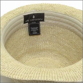 ヘレンカミンスキー カミンスキーXY Abaka Natural ≪2015SS≫アバカ フェドーラハット 丸めて収納可能なラフィア製ローラブルハット メンズ中折れ帽子