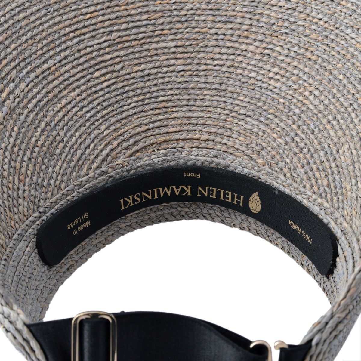 ヘレンカミンスキー HELEN KAMINSKI ≪2017SS≫カーステン UPF50+ プルオンバイザー サンバイザー ラフィア製ハット レディス帽子