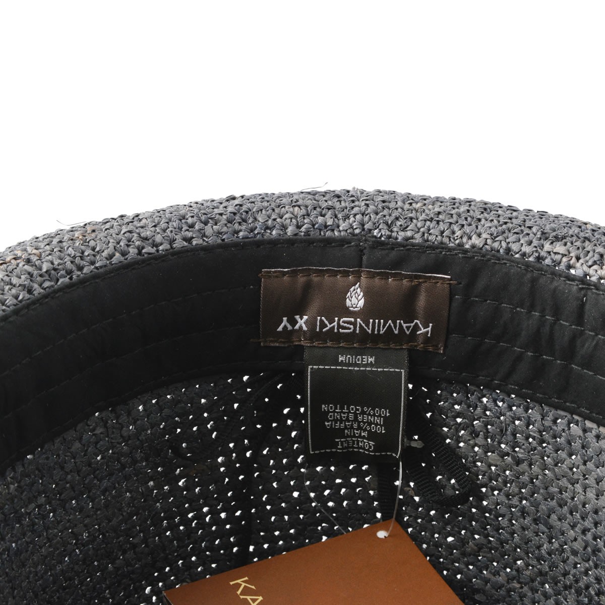 ヘレンカミンスキー カミンスキーXY HELEN KAMINSKI Abaka Graphite ≪2018SS≫アバカ クラシック フェドーラハット 丸めて収納可能なラフィア製ローラブルハット メンズ中折れ帽子