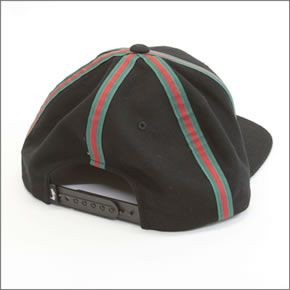 ステューシー TAPED STRIPES CAP 131419 BLACK Sロゴ テープドストライプ メンズ スナップバックキャップ 帽子
