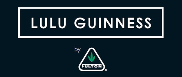 フルトン L777 026090 Kensington-1 Cut Out Lips Red 「Lulu Guinness」ルルギネス コラボモデル 型抜き リップデザイン 手動 スティック傘 アンブレラ