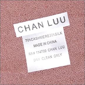 チャンルー  カシミア＆シルクスカーフ マフラー 大判ストール マフラー アッシュローズ ピンク系 BRH-SC-140/Ash Rose