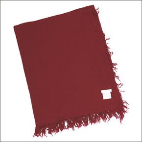 チャンルー  カシミア＆シルクスカーフ マフラー 大判ストール マフラー バイキングレッド レッド系 BRH-SC-140/Biking Red