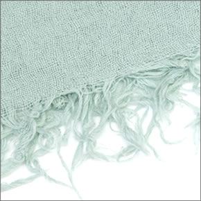 チャンルー  カシミア＆シルクスカーフ マフラー 大判ストール マフラー リチェン ミントグリーン系 BRH-SC-140/Lichen