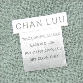 チャンルー  カシミア＆シルクスカーフ マフラー 大判ストール マフラー リチェン ミントグリーン系 BRH-SC-140/Lichen