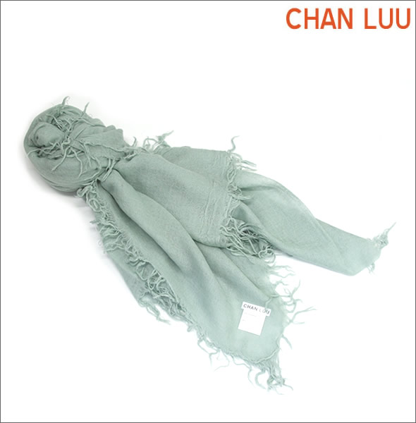 チャンルー  カシミア＆シルクスカーフ マフラー 大判ストール マフラー リチェン ミントグリーン系 BRH-SC-140/Lichen
