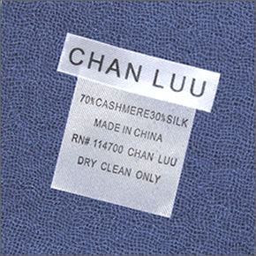 チャンルー  カシミア＆シルクスカーフ マフラー 大判ストール マフラー クラウドグレー ブルーグレー系 BRH-SC-140/Cloud Gray