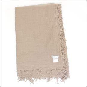 チャンルー  カシミア＆シルクスカーフ マフラー 大判ストール マフラー アンフォラ ベージュ系 BRH-SC-140/Amphora