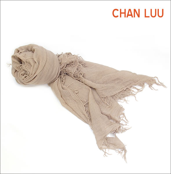 チャンルー  カシミア＆シルクスカーフ マフラー 大判ストール マフラー アンフォラ ベージュ系 BRH-SC-140/Amphora