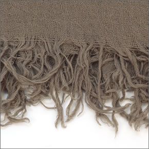 チャンルー  カシミア＆シルクスカーフ マフラー 大判ストール マフラー  ウォールナット BRH-SC-140/Walnut