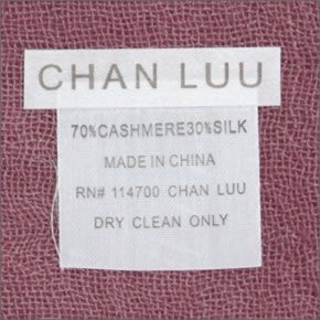 チャンルー  カシミア＆シルクスカーフ マフラー 大判ストール ルネッサンスローズ　パープル系 BRH-SC-140/Renaissance Rose