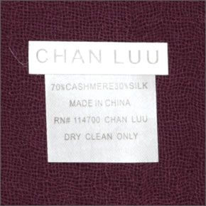 チャンルー  カシミア＆シルクスカーフ マフラー 大判ストール マフラー タウニーポート BRH-SC-140/Tawny Port