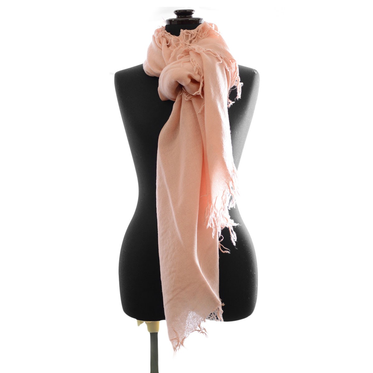 チャンルー CHAN LUU BRH-SC-140 Dusty Pink カシミア＆シルクスカーフ マフラー 大判ストール