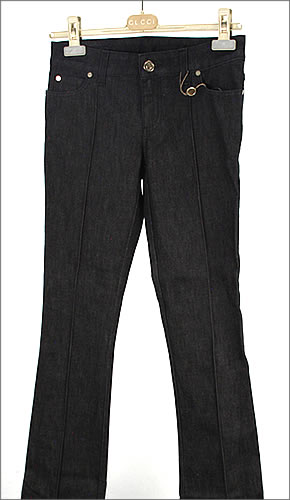 【GUCCI】グッチ レディースデニム ブラック 205525 XZ305 1000