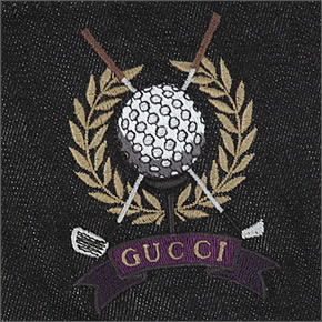 【GUCCI】グッチ レディースデニム ブラック 205525 XZ305 1000