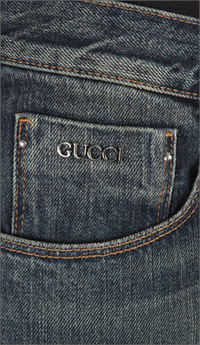 【GUCCI】グッチ メンズ デニム ブルー 222126 XZ415 4007