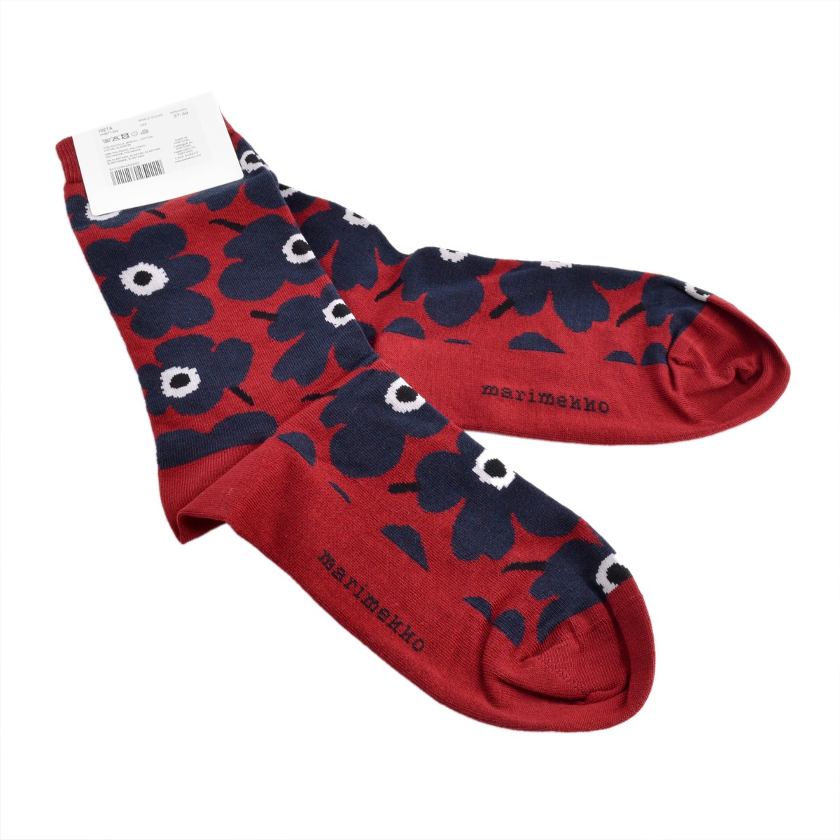 マリメッコ marimekko 043877 359 HIETA UNIKKO アンクル丈 ソックス 靴下