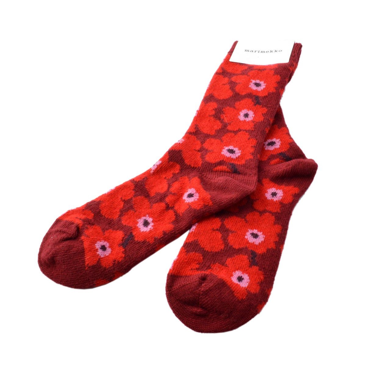 マリメッコ marimekko 044148 333 UMINA UNIKKO 生地厚 アンクル丈 ソックス 靴下