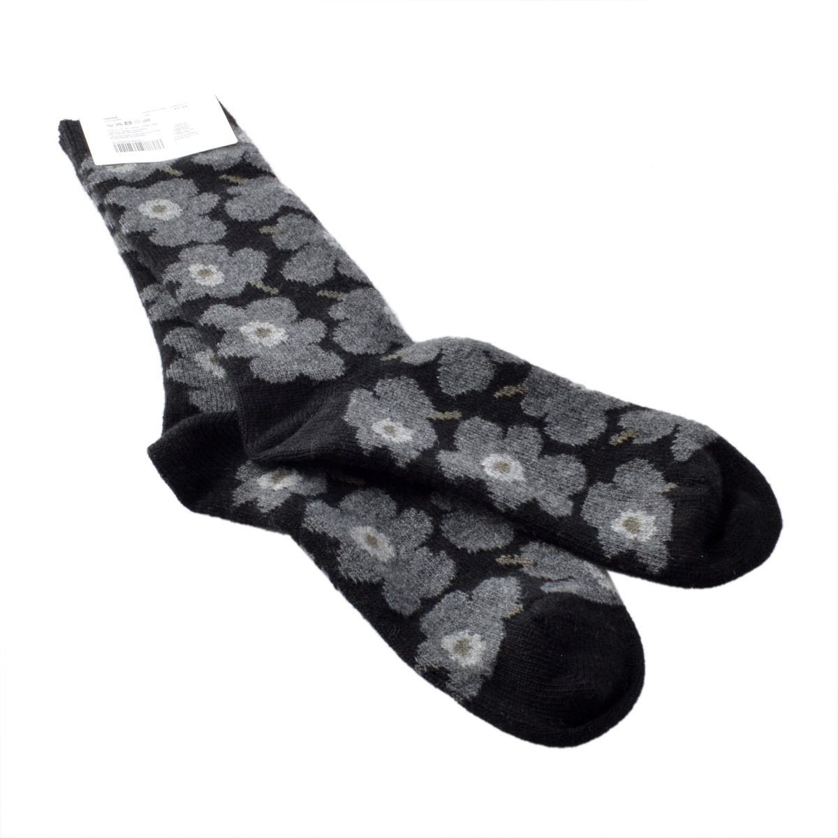 マリメッコ marimekko 044148 999 UMINA UNIKKO 生地厚 アンクル丈 ソックス 靴下