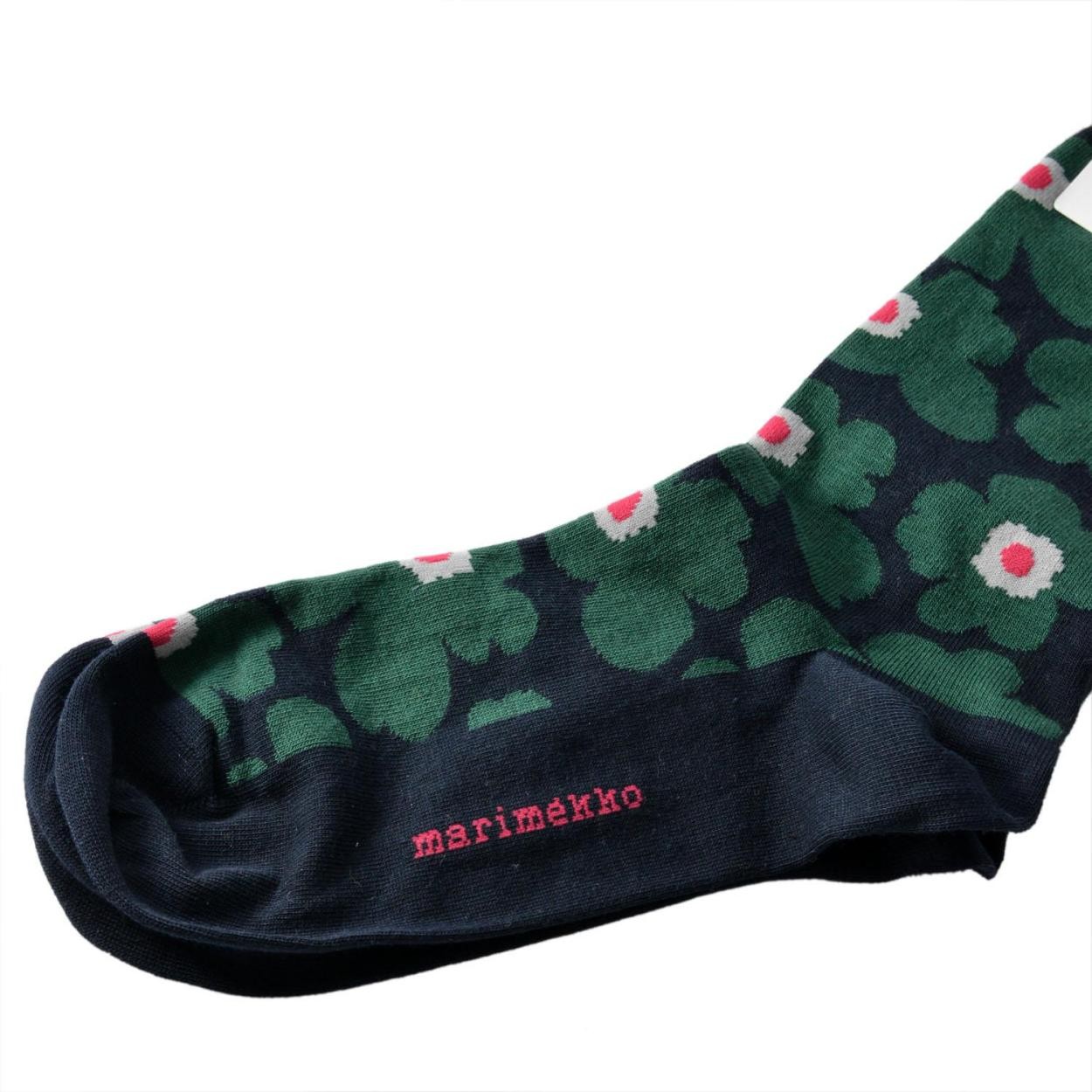 マリメッコ marimekko 045259 563 アンクル丈 ソックス 靴下 HIETA UNIKKO