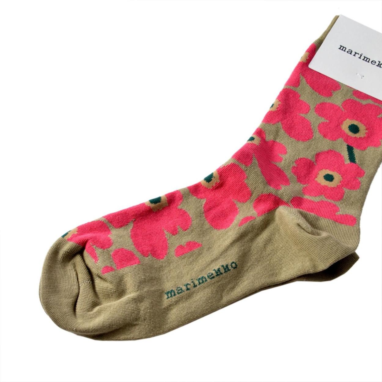 マリメッコ marimekko 045259 638 アンクル丈 ソックス 靴下 HIETA UNIKKO