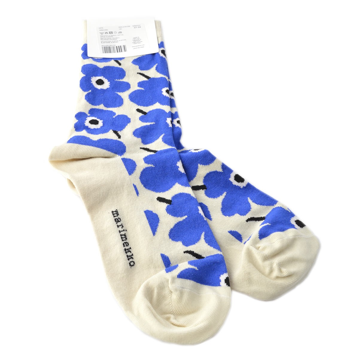 マリメッコ marimekko 045843 859 アンクル丈 ソックス 靴下 HIETA UNIKKO
