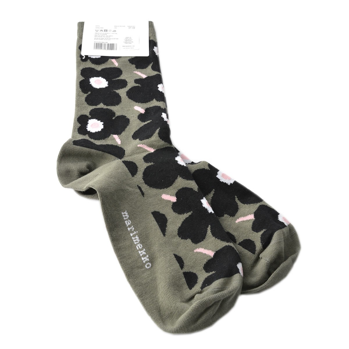 マリメッコ marimekko 045843 993 アンクル丈 ソックス 靴下 HIETA UNIKKO
