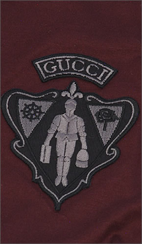 【GUCCI】グッチ メンズ 半袖ポロシャツ ダークレッド系 246082 X3539 5161