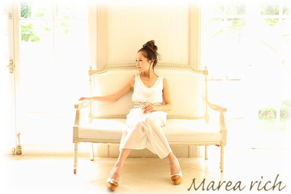 マレア リッチ  半貴シリーズ K10 リング ゴールド×ホワイトクォーツ/ホワイトサファイア 10号 12KJ-23