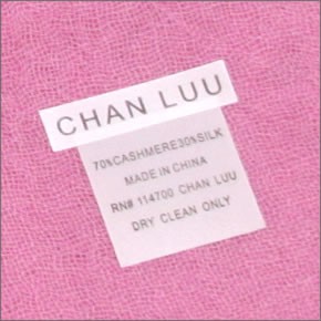 チャンルー Cashmere and Silk Scarf カシミア＆シルクスカーフ 大判ストール マフラー パピュラータ ピンク系 BRH-SC-140/Purpurate