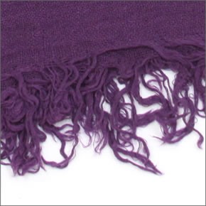 チャンルー Cashmere and Silk Scarf カシミア＆シルクスカーフ 大判ストール マフラー シャドウパープル BRH-SC-140/Shadow Purple