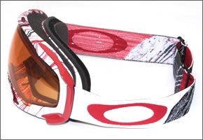 オークリー ゴーグル 59-609 SPLICE Topography Red Blacke Persimmon
