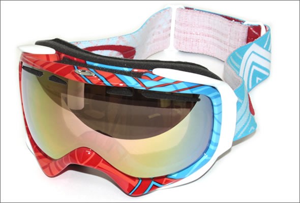 オークリー ゴーグル 59-617 ELEVATE Braided Blue Red VR50 Pink Iridium