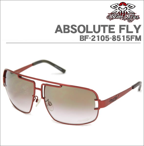 ≪訳あり・ケースなしの為/アウトレット特価！≫ブラックフライ サングラス 2011年モデル ABSOLUTE FLY アブソリュート フライ BF 2105 8515FM
