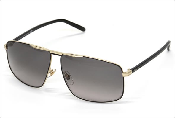 ≪訳あり・傷ありの為/アウトレット特価！≫グッチ サングラス アウトレット GG2214/K/S WRUEU ゴールド/ブラック グレーグラデーション