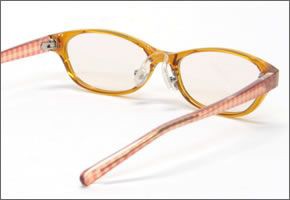 ブルーライトをカットしてお子様の目を守る　軽量素材のPCメガネ　アイキーパーPC for キッズ EK-005 C-13 オレンジ