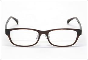 ブルーライトをカットして貴方の目を守る　軽量素材のPCメガネ　アイキーパーPC (クリアレンズ) EK-007 C-10 ブラウン