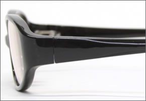 ブルーライトをカットして貴方の目を守る　軽量素材のPCメガネ　アイキーパーPC EK-001 C-90 ブラック