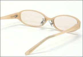 ブルーライトをカットして貴方の目を守る　軽量素材のPCメガネ　アイキーパーPC EK-001 C-11 パール