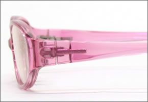 ブルーライトをカットして貴方の目を守る　軽量素材のPCメガネ　アイキーパーPC EK-001 C-30 ピンク