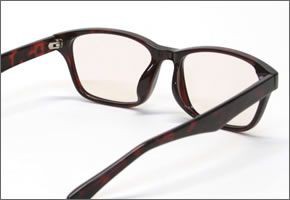 ブルーライトをカットして貴方の目を守る　軽量素材のPCメガネ　アイキーパーPC EK-004 C-12 ベッコウ