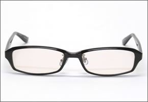 ブルーライトをカットして貴方の目を守る　軽量素材のPCメガネ　アイキーパーPC EK-002 C-90 ブラック
