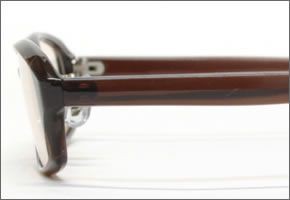 ブルーライトをカットして貴方の目を守る　軽量素材のPCメガネ　アイキーパーPC EK-002 C-10 ブラウン