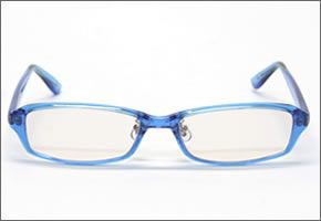 ブルーライトをカットして貴方の目を守る　軽量素材のPCメガネ　アイキーパーPC EK-002 C-50 ブルー
