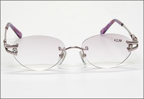 ハイクオリティ ファッション老眼鏡セット　境目の無い遠近両用眼鏡 701S