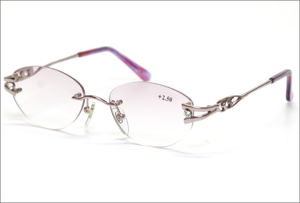 ハイクオリティ ファッション老眼鏡セット　境目の無い遠近両用眼鏡 701S