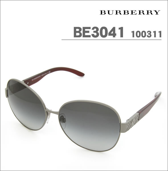 【BURBERRY】バーバリー サングラス BE3041 100311