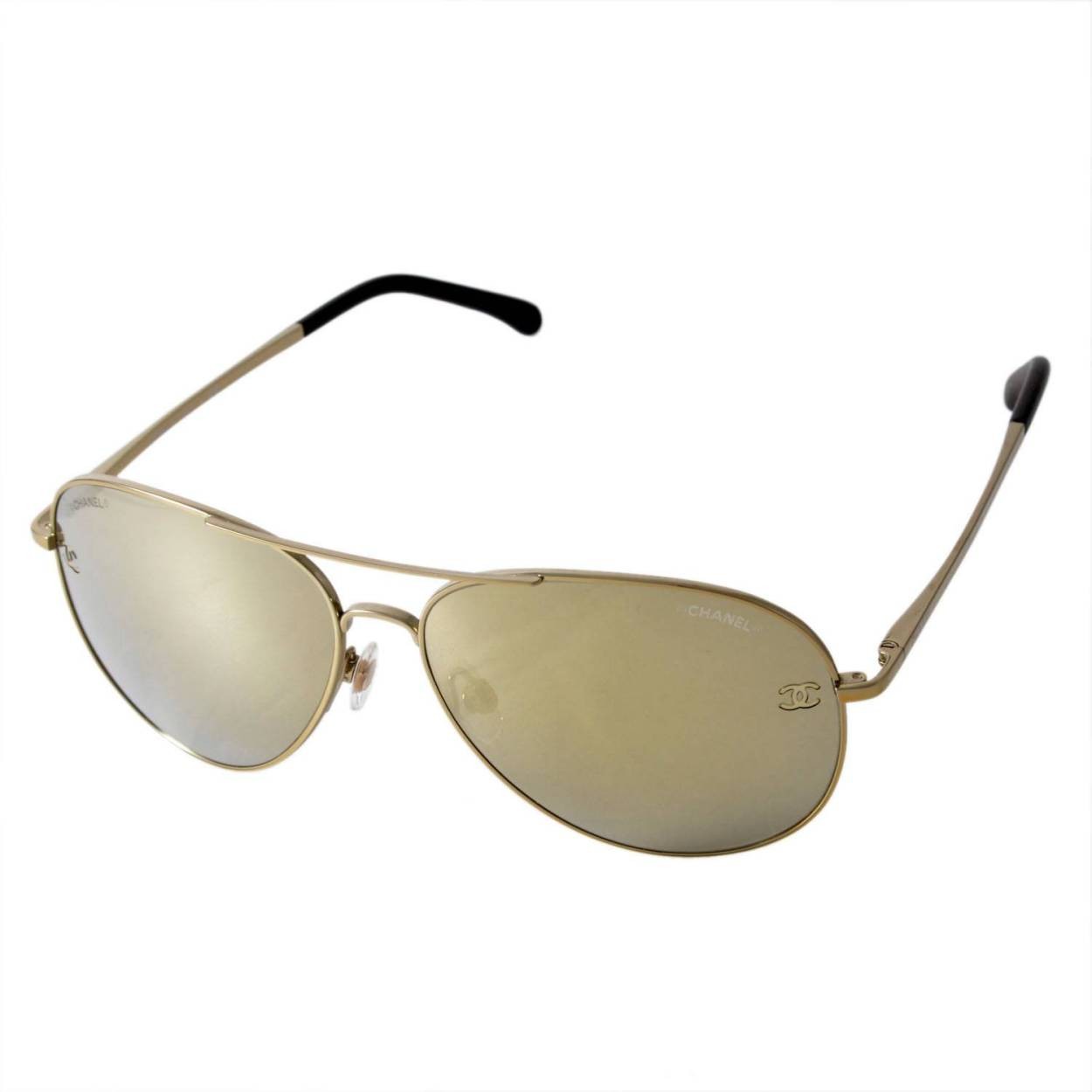 シャネル CHANEL CH4189TQ C395/6G アビエーター シェイプ サングラス