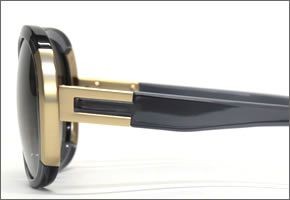 クロエ サングラス 656SA 035 クリアグレー/ゴールド  ブラウングラデーション